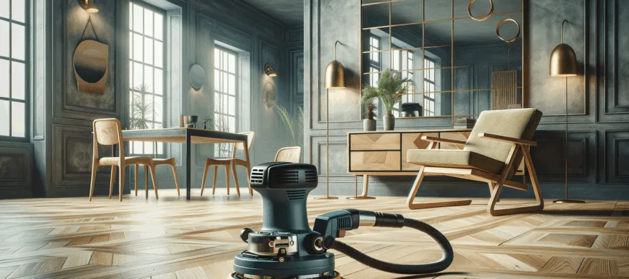 Design-Inspiration: Raeume und Moebel mit markanten Schleif-Optiken