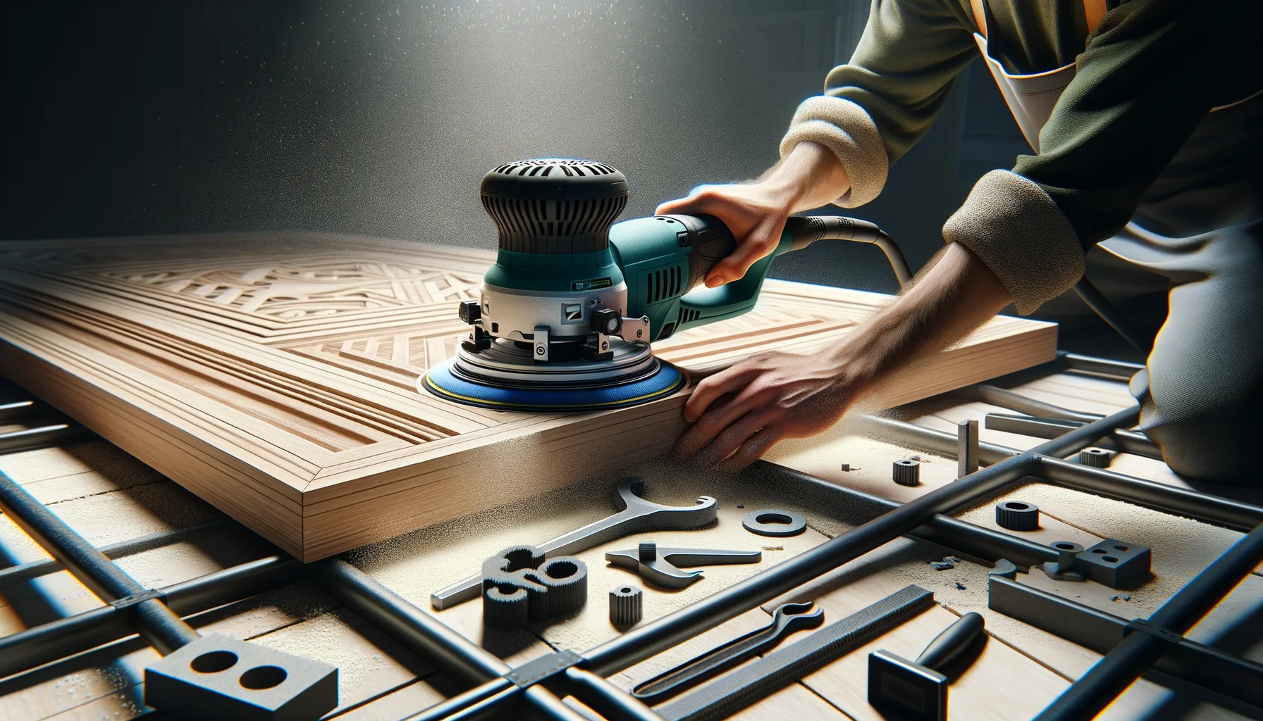 Kanten und Profile richtig schleifen mit dem Schwingschleifer