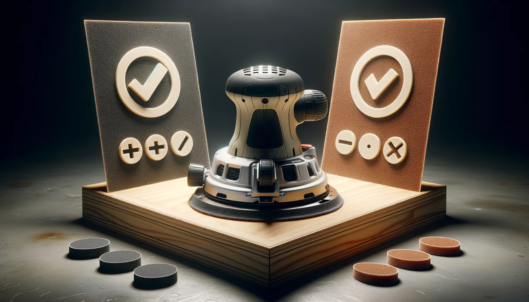 Schwingschleifer Klett- vs. selbstklebende Schleifblaetter: Vor- und Nachteile