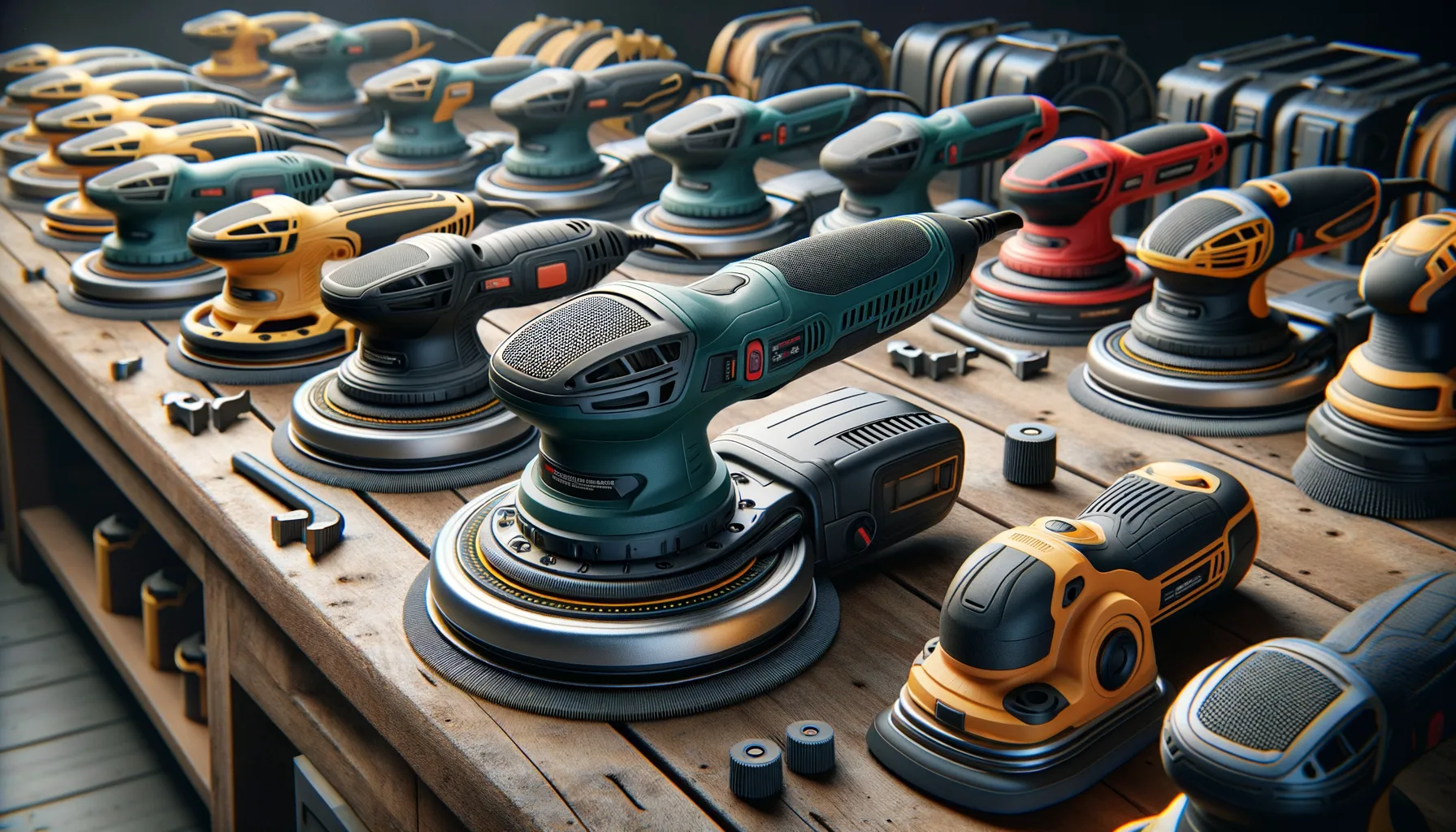 Schwingschleifer Typen & Merkmale: Akku, Netzbetrieb, Drehzahl und Extras