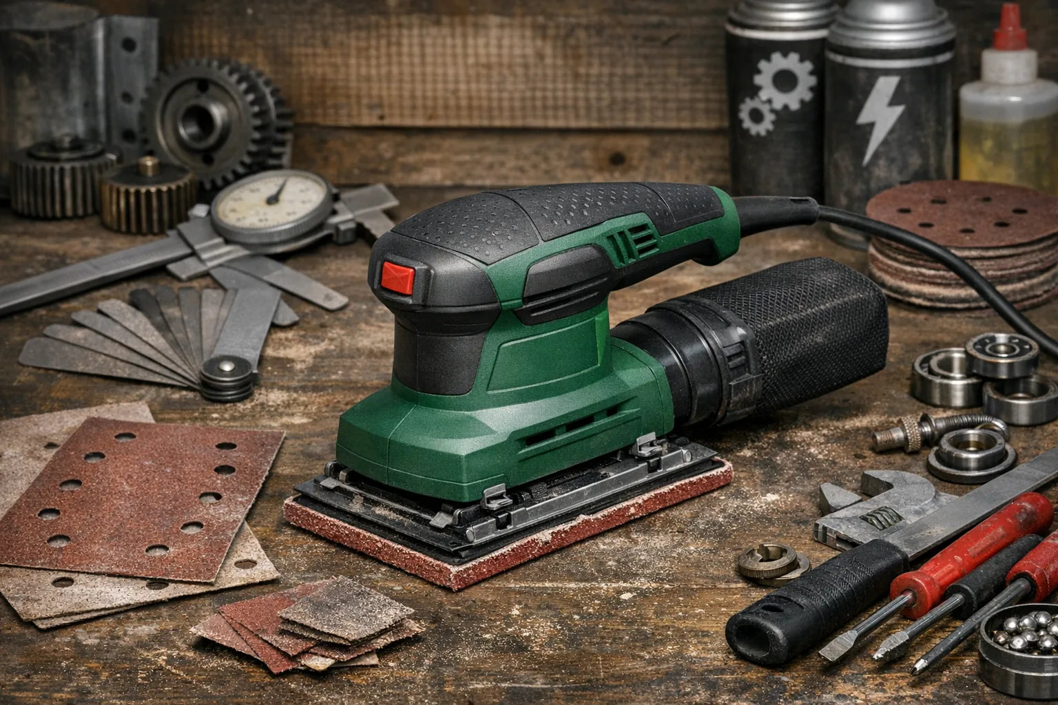 Schwingschleifer optimieren: Einstellungen, Verschleisspraevention und Leistungssteigerung